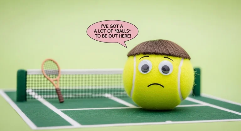 tennis ball puns