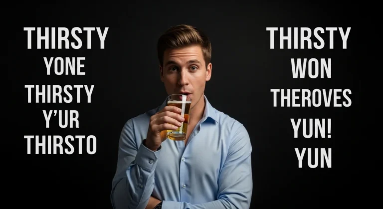 thirsty puns