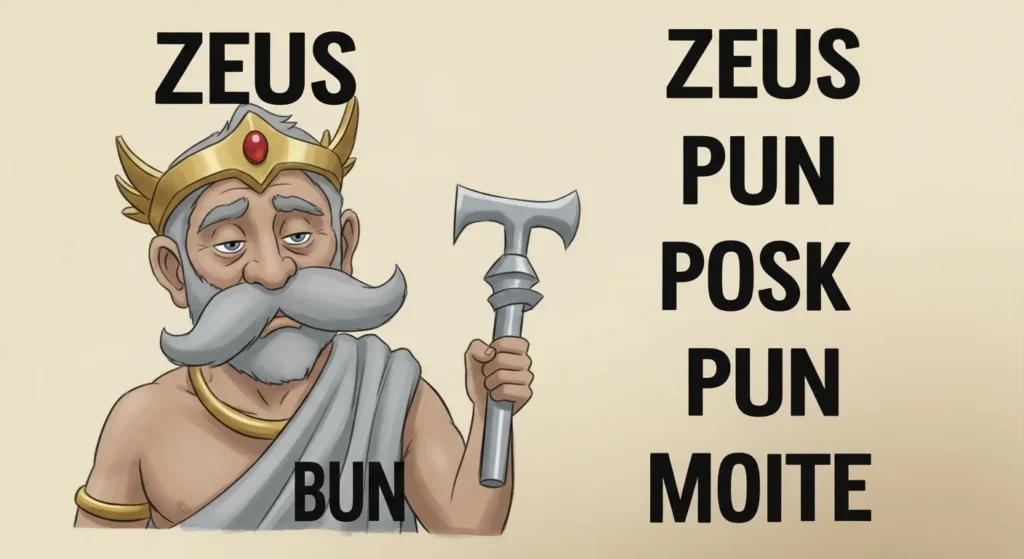 zeus puns