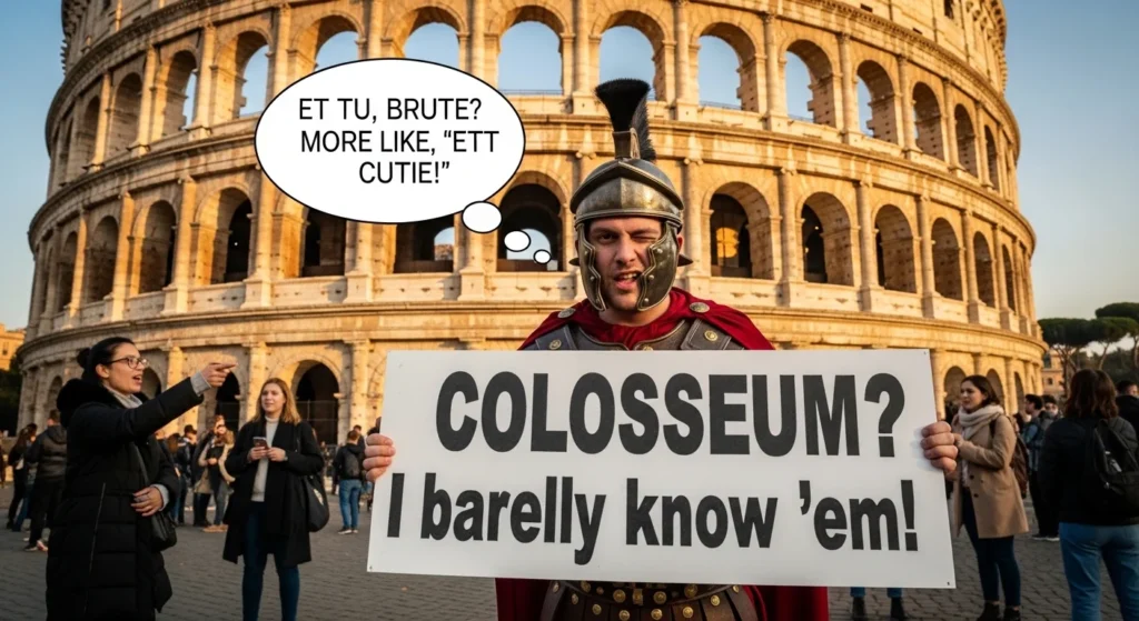 colosseum puns