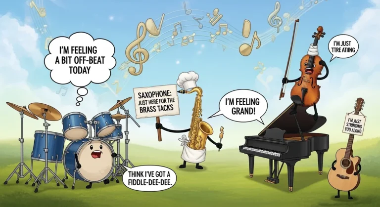 music puns