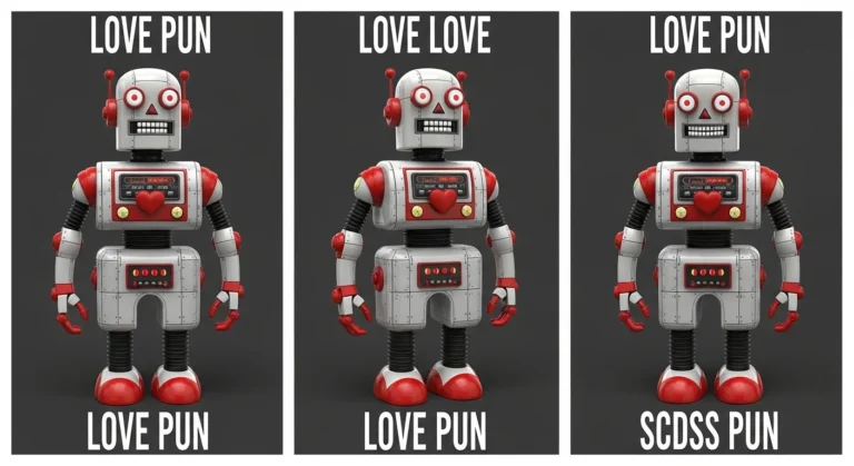 robot love puns