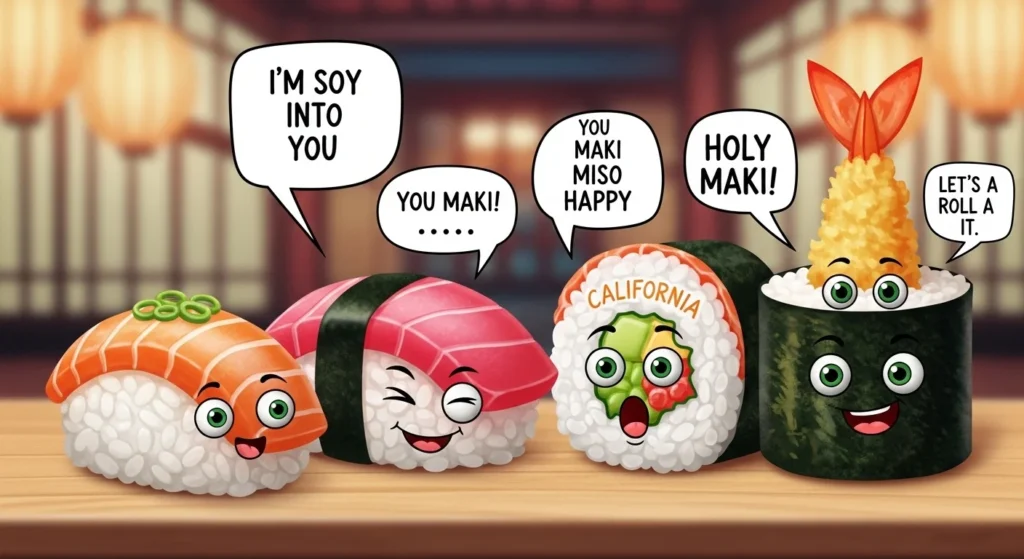 sushi puns