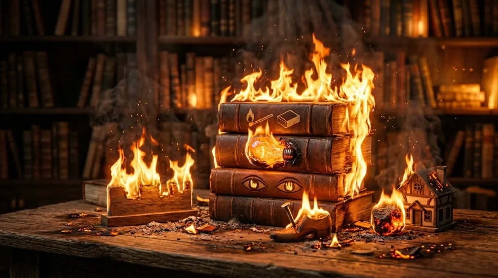 burning puns