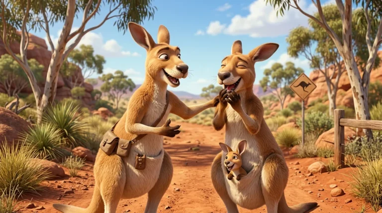 kangaroo puns captions