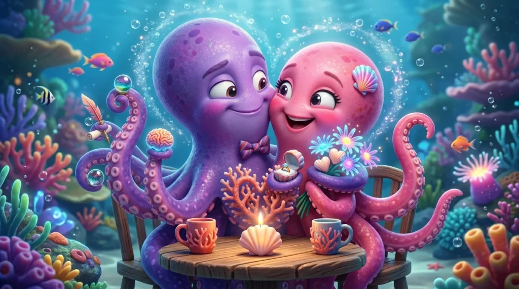octopus puns about love