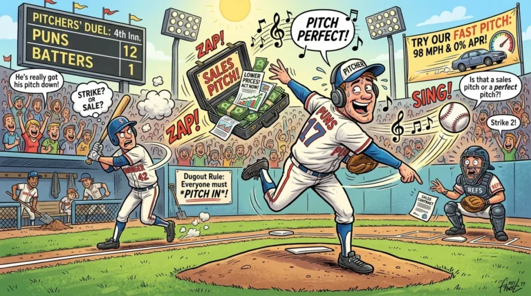pitch puns