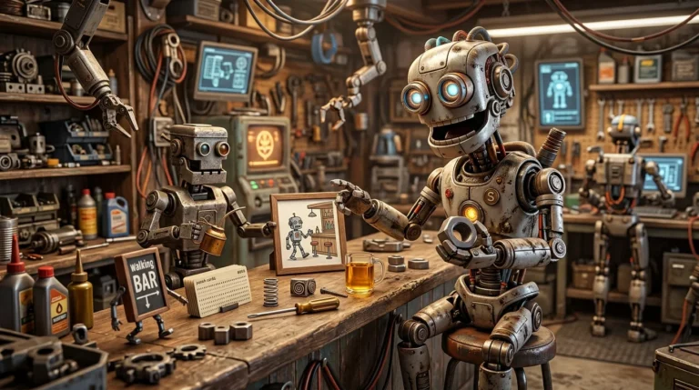 robot puns one liners